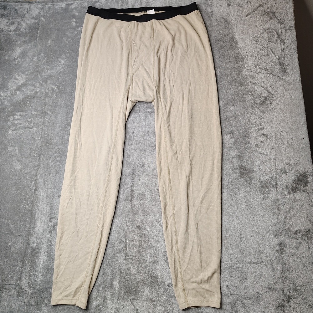 DRIFIRE FR Base Layer Pants Mens Large Tan Solid Flame Resistant Long Johns